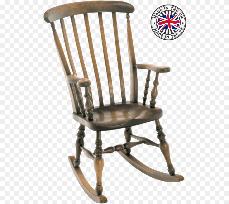 Move Over Image To Enlarge And Use Mouse Wheel To Zoom Rocking Chairs For Sale Uk, Chair, Furniture, Rocking Chair Free Png Download