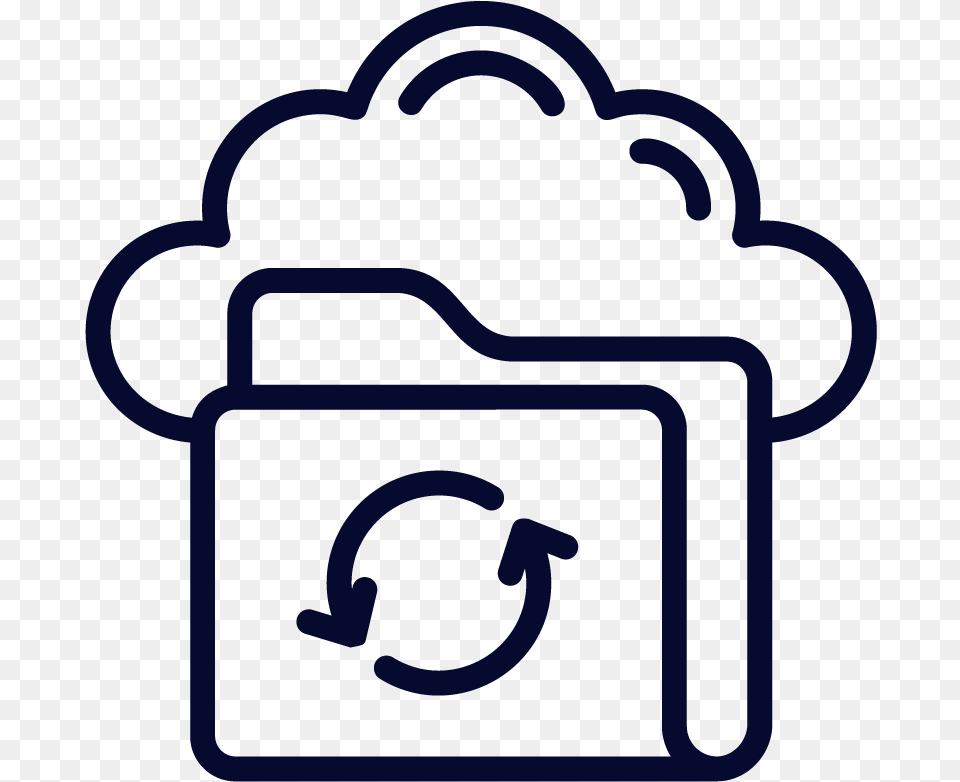 Move To Cloud, Bag Png Image