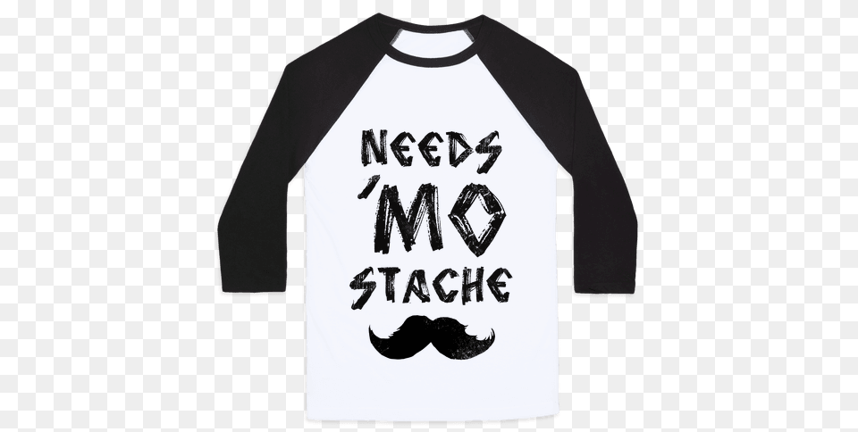 Movember Baseball Tees Lookhuman, Clothing, Long Sleeve, Sleeve, T-shirt Png