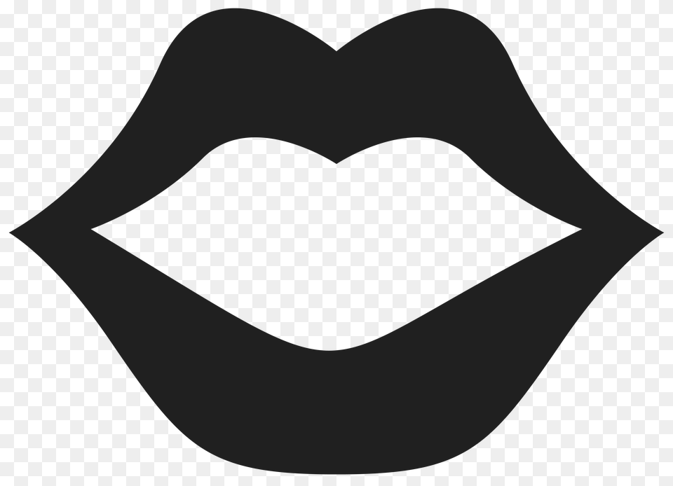Movember Mouth Clipart, Face, Head, Person, Stencil Png Image