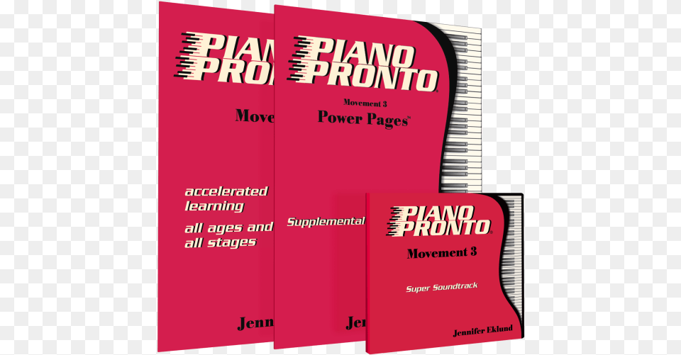 Movement 3 Student Super Pack Piano Pronto Level 3 Book, Paper, Text, Advertisement Free Png