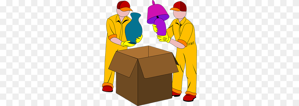 Movers Box, Cardboard, Carton, Package Png Image