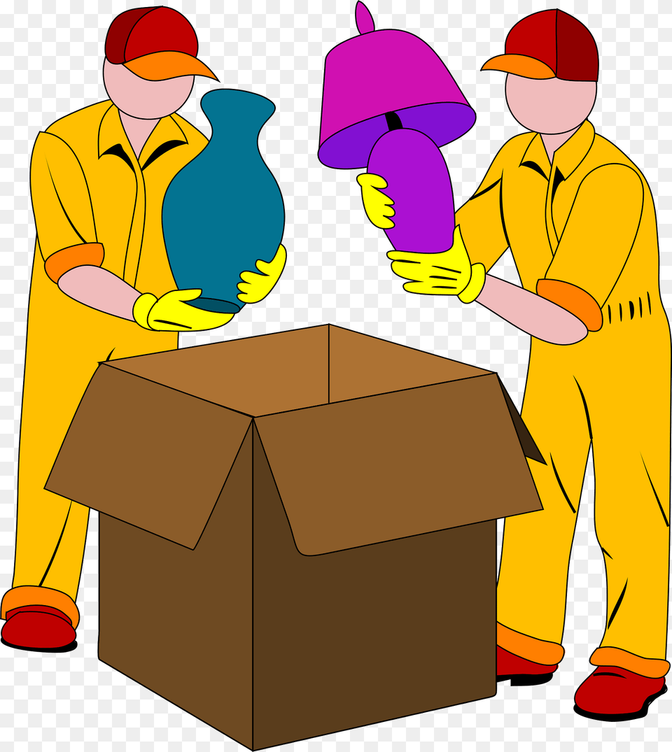 Movers Clipart, Box, Cardboard, Carton, Adult Free Png