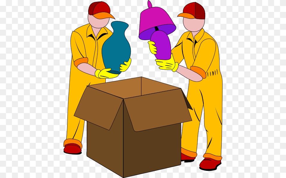 Movers Packing Clip Art, Box, Cardboard, Carton, Adult Free Transparent Png