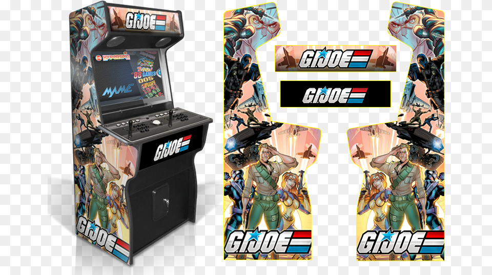 Movie Arcade Cabinet, Arcade Game Machine, Game, Adult, Person Png Image