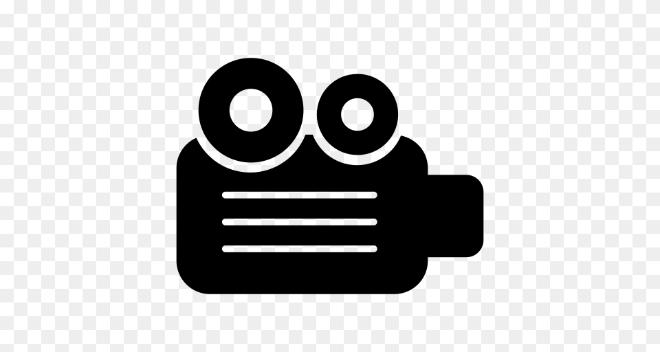 Movie B Movie Movie Reel Icon With And Vector Format, Gray Free Png Download