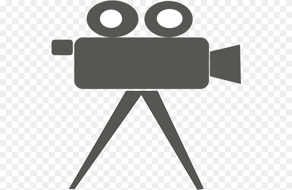 Movie Camera Clip Art Clipart Clipart Video Camera Clipart Black And White, Lighting, Robot Free Png Download