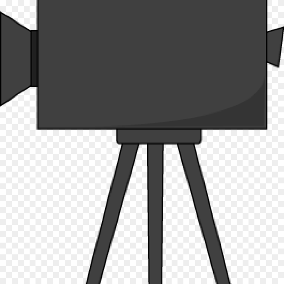 Movie Camera Clipart So Chanel In The Late 1920s Went, Canvas, Tripod, Electronics, Screen Png