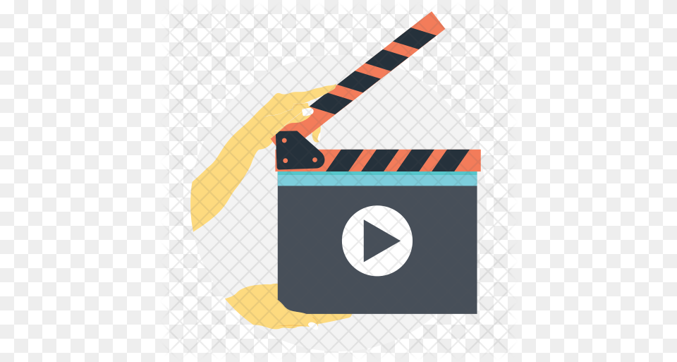 Movie Clapboard Icon Video Production Videography Icon, Clapperboard Free Png Download