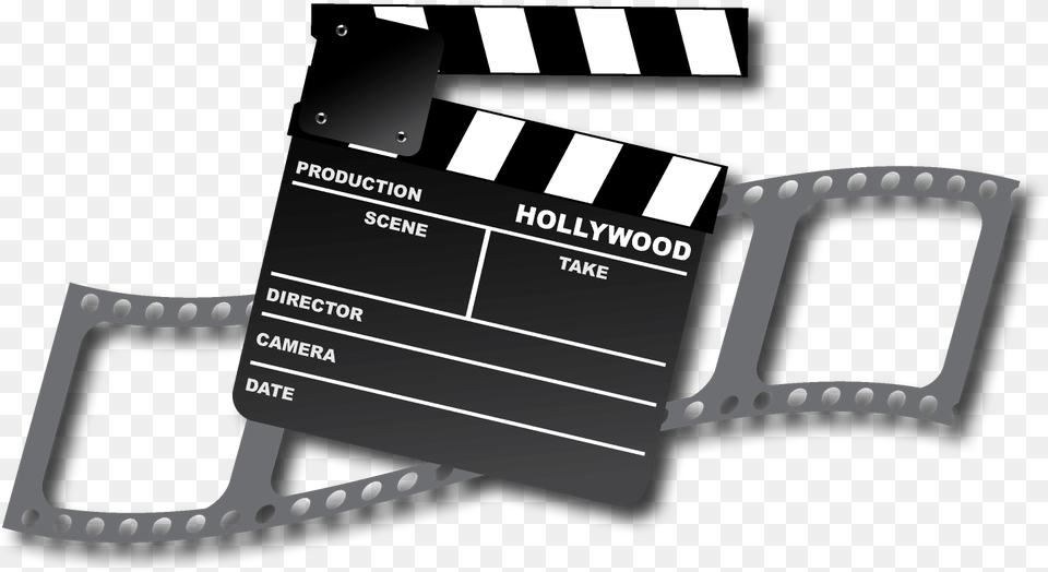 Movie Clapper Director Equipment, Clapperboard Png Image