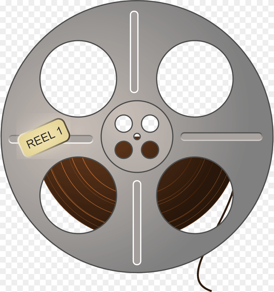 Movie Clipart, Reel, Disk Png Image