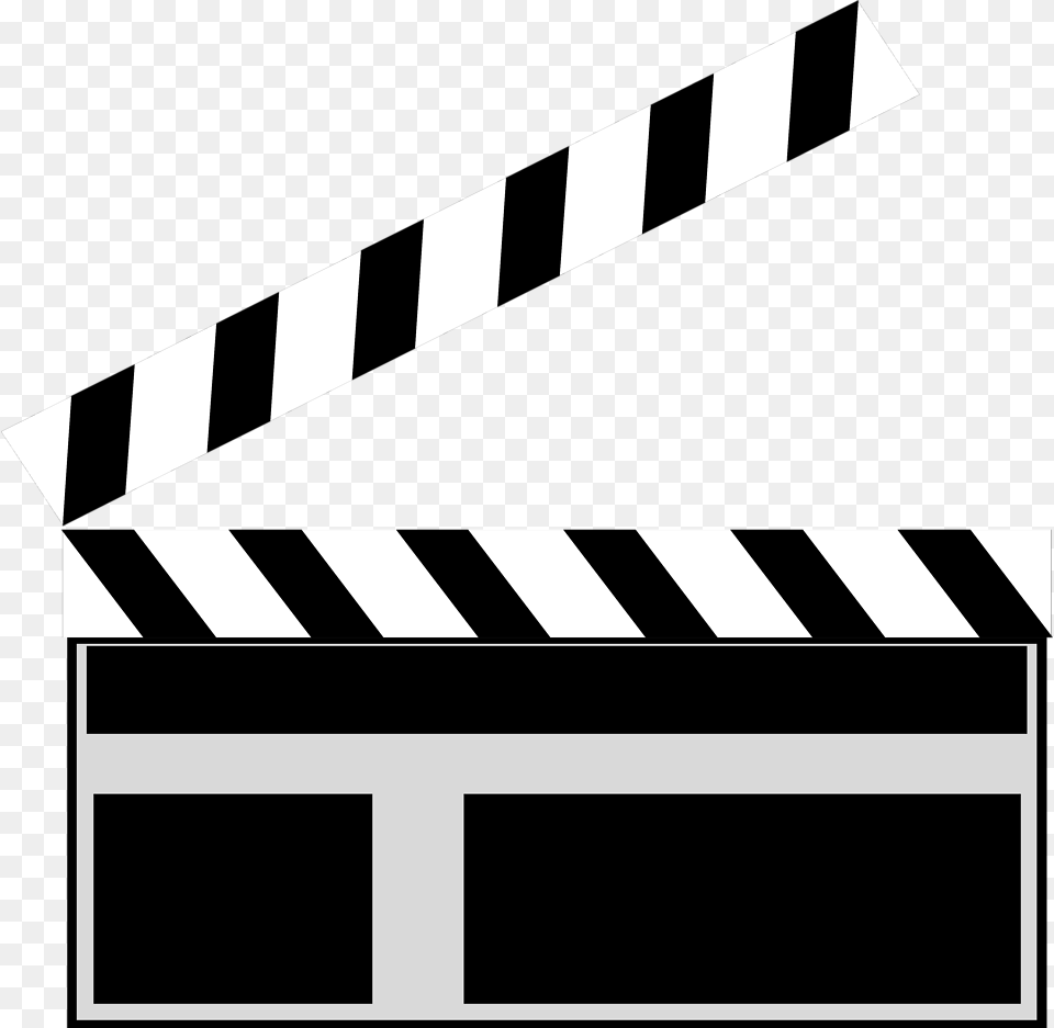 Movie Clipart Clapboard Transparent Clapperboard Clipart, Fence, Road Png