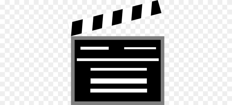 Movie Clipart Movie Clapboard No Background, Fence, Road Free Png Download
