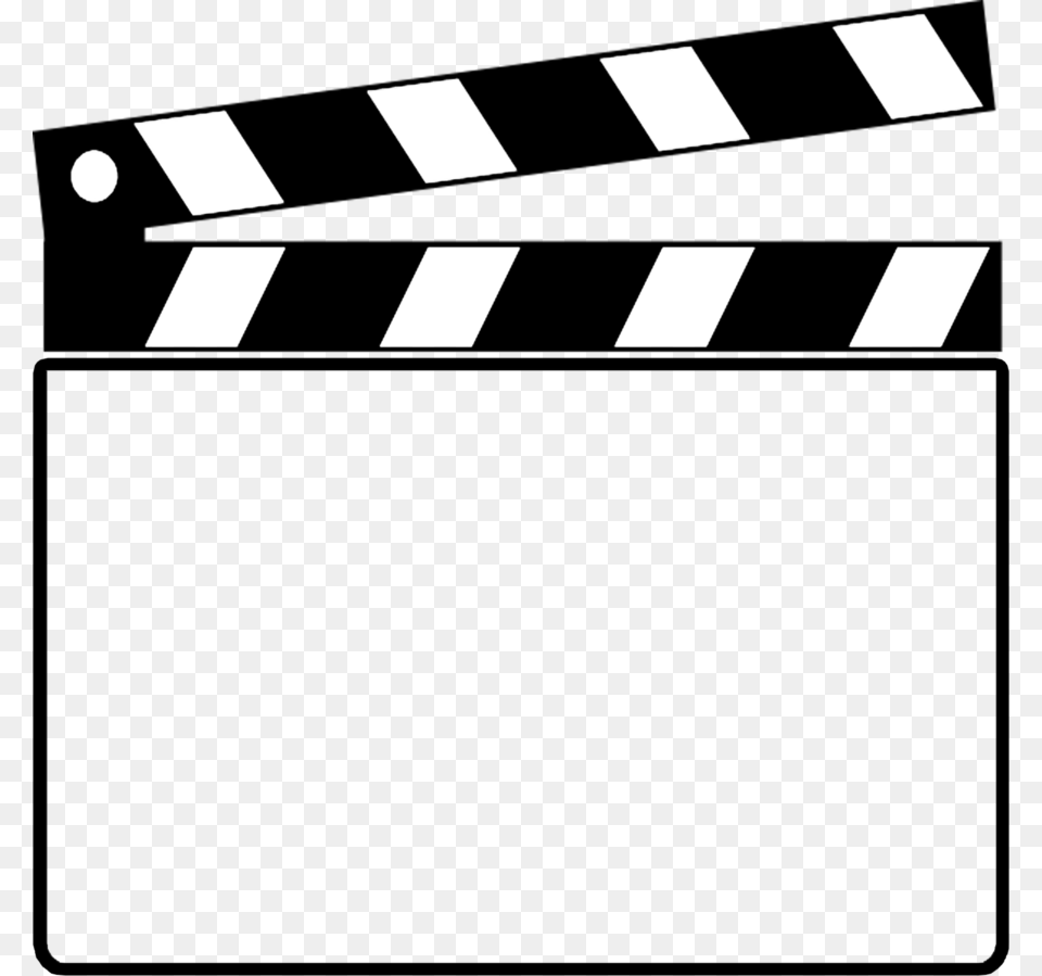 Movie Cut Board Clipart Clapperboard Film Clip Art Claqueta De Cine, Fence, Road Png