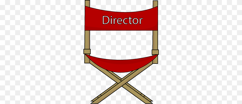 Movie Director Chair Clipart 2 By Elizabeth Directors Chair Clip Art, Canvas, Furniture Png Image