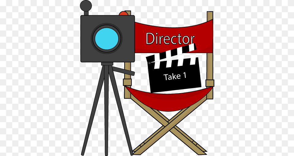 Movie Directors Chair And Camera Clip Art, Tripod, Light, Gas Pump, Machine Png