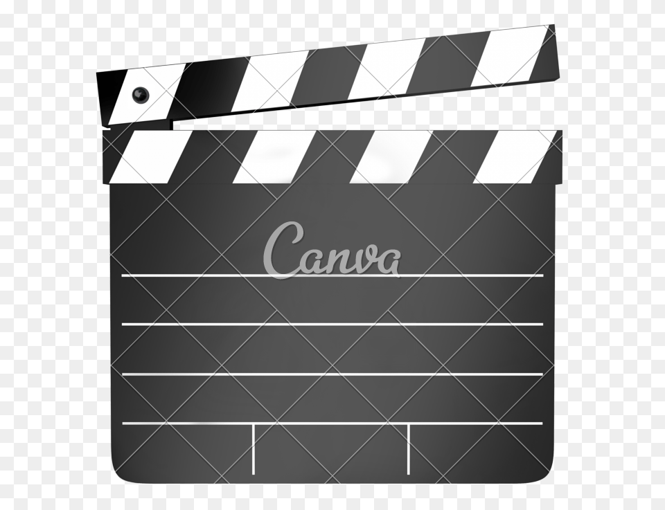 Movie Film Clapper Board, Fence Free Png