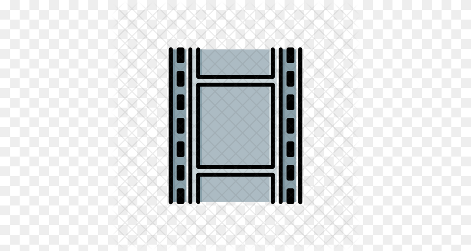 Movie Film Strip Icon Window, Pattern, Door Free Transparent Png