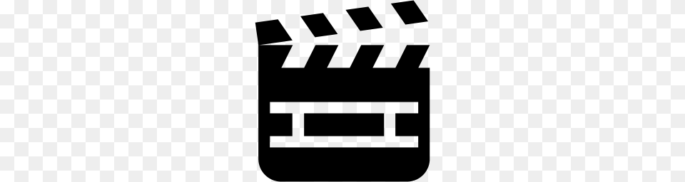 Movie Icon, Gray Png