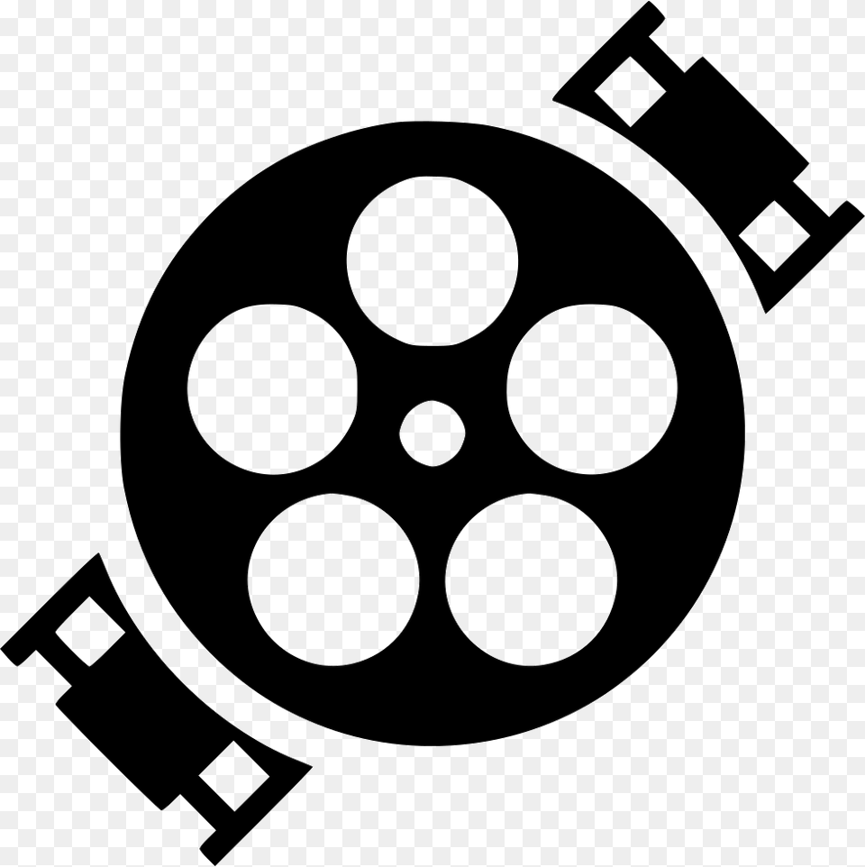 Movie Icon Download, Wheel, Machine, Stencil, Reel Free Transparent Png