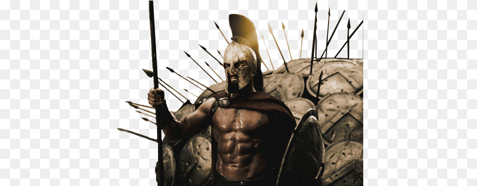 Movie Jpg Black And White Library 300 Spartans, Adult, Male, Man, Person Png Image