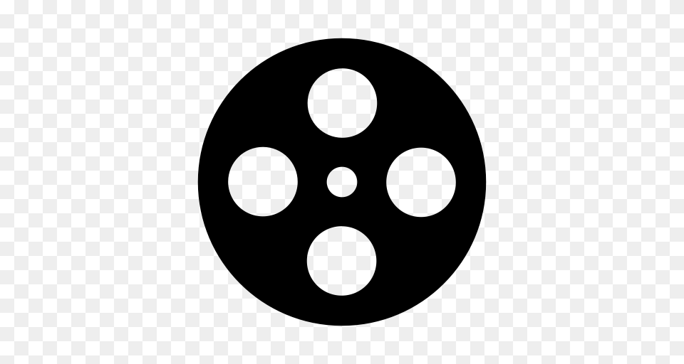 Movie Movie Movie Reel Icon And Vector For, Gray Png Image