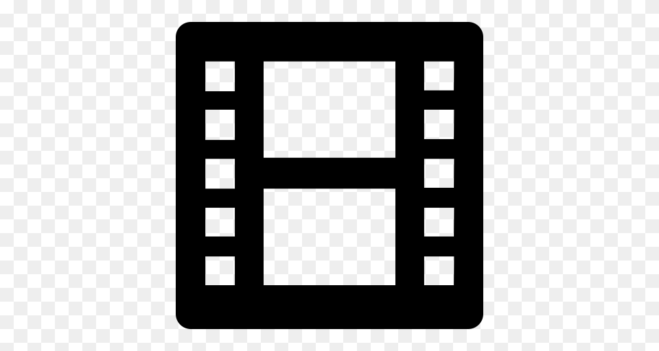 Movie Movie Movie Reel Icon With And Vector Format For, Gray Free Png