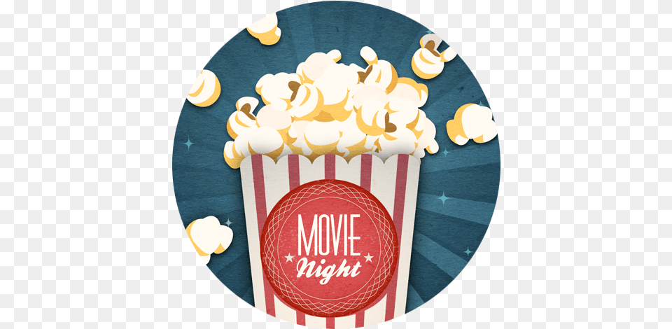 Movie Night Movie Night Youth Group, Food, Popcorn Png
