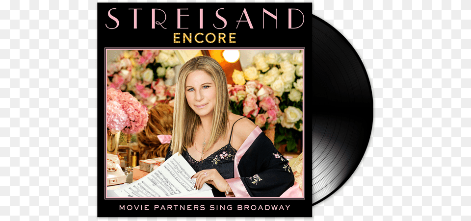 Movie Partners Sing Broadway 180g Vinyl Barbra Streisand Encore Movie Partners Sing Broadway, Flower Bouquet, Plant, Flower, Flower Arrangement Png Image