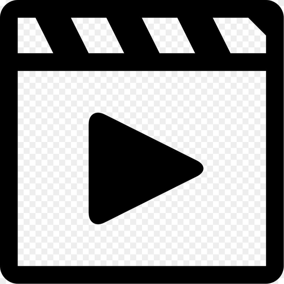 Movie Play Button Shell Script Icon, Weapon Free Transparent Png