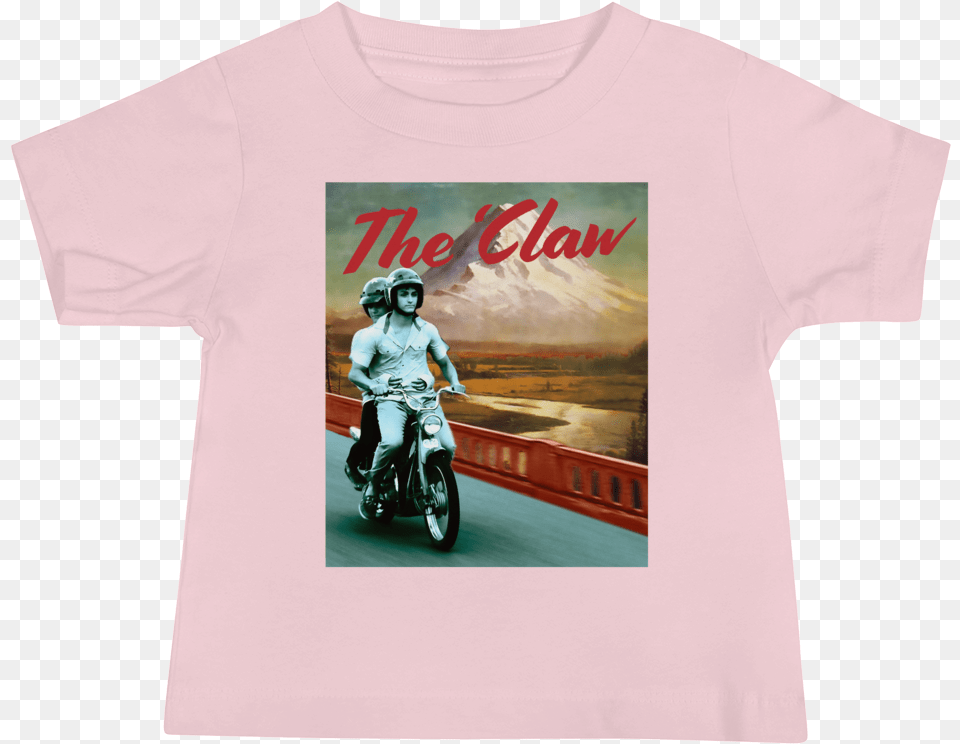 Movie Poster Art Mockup Front Flat Pink Sidecar, Clothing, T-shirt, Adult, Person Free Png Download