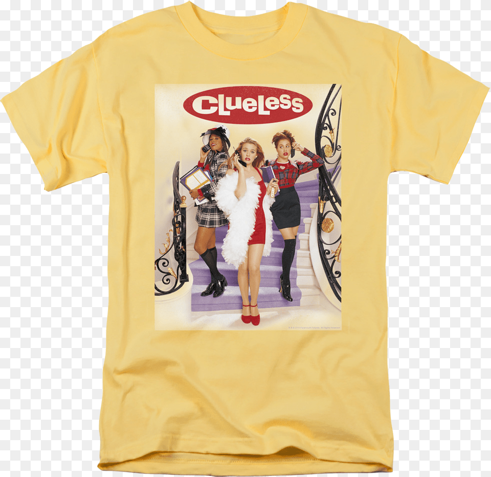 Movie Poster Clueless T Shirt Original Clueless Movie Poster, Clothing, T-shirt, Adult, Wedding Free Transparent Png