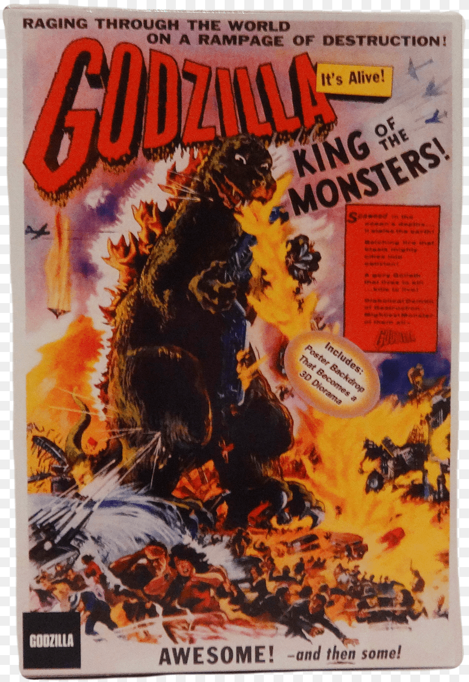 Movie Poster Godzilla Figure Png Image