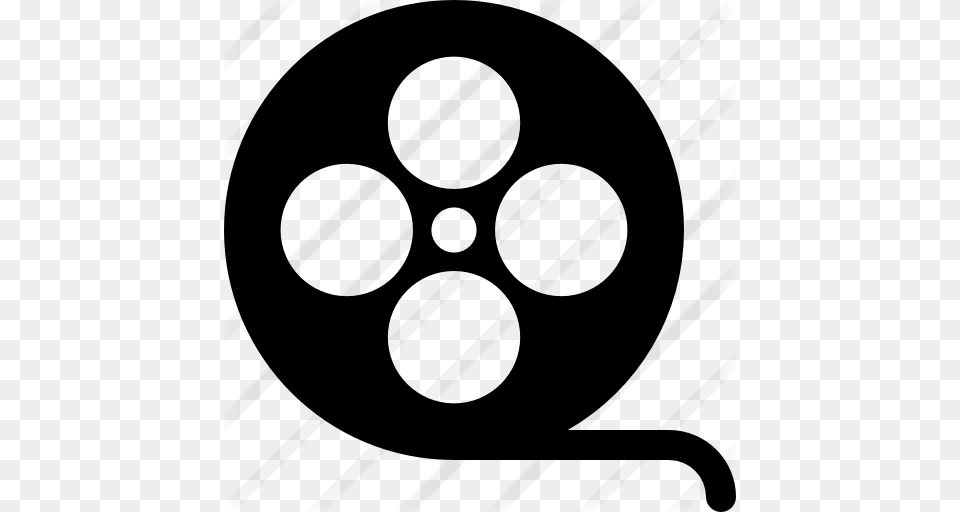 Movie Reel, Gray Png Image