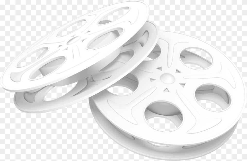 Movie Reel Movie Reel Circle, Machine, Wheel, Tape Free Png Download