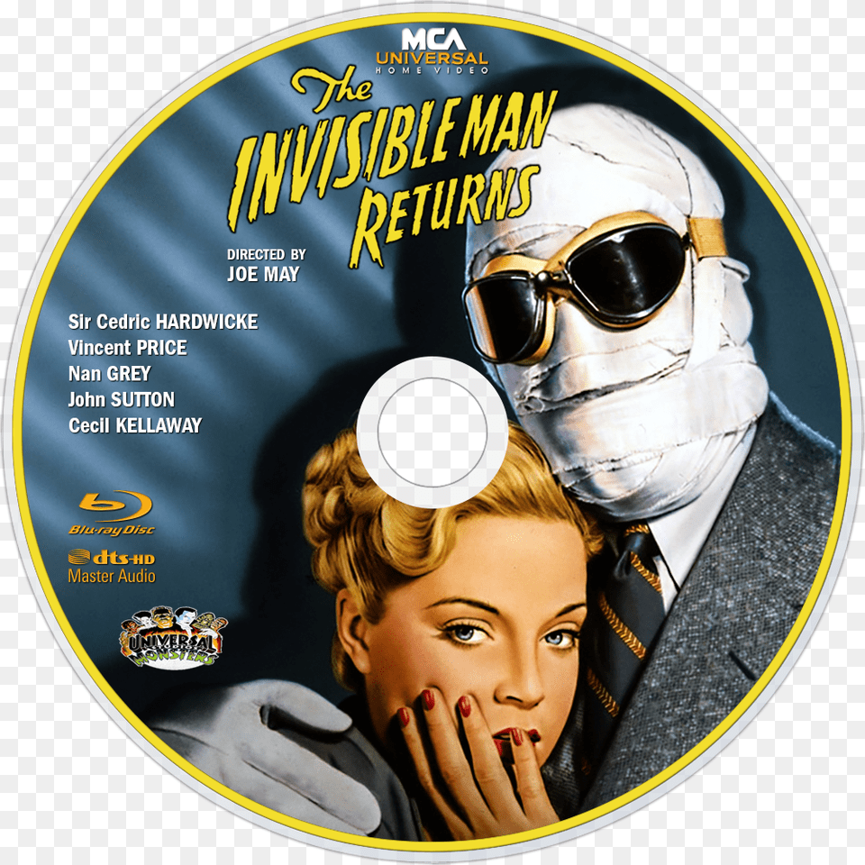 Movie Return Of The Invisible Man, Accessories, Sunglasses, Disk, Dvd Png