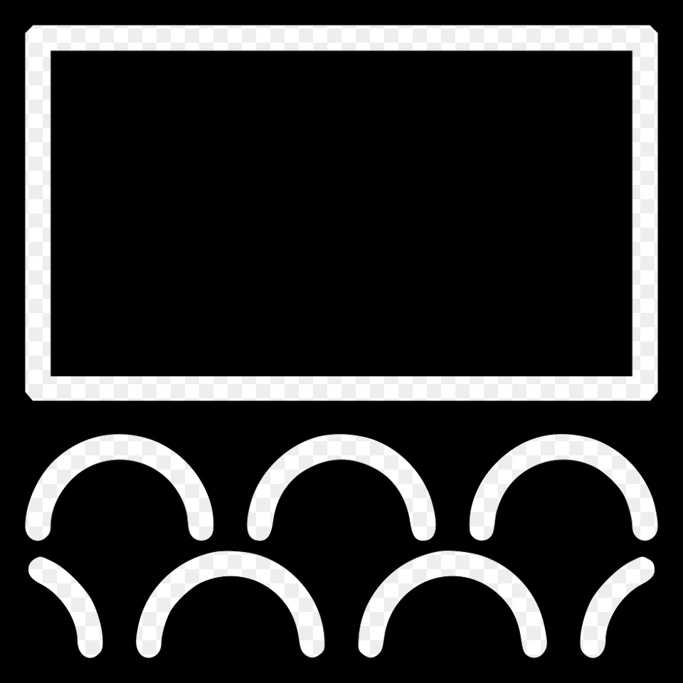 Movie Theater Icon Electronics, Screen, Hardware, Computer Hardware Free Png Download