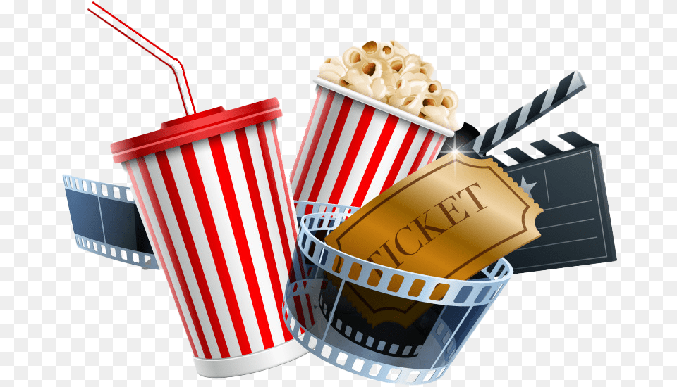 Movie Theatre Download Transparent Movie Night, Cream, Dessert, Food, Ice Cream Png