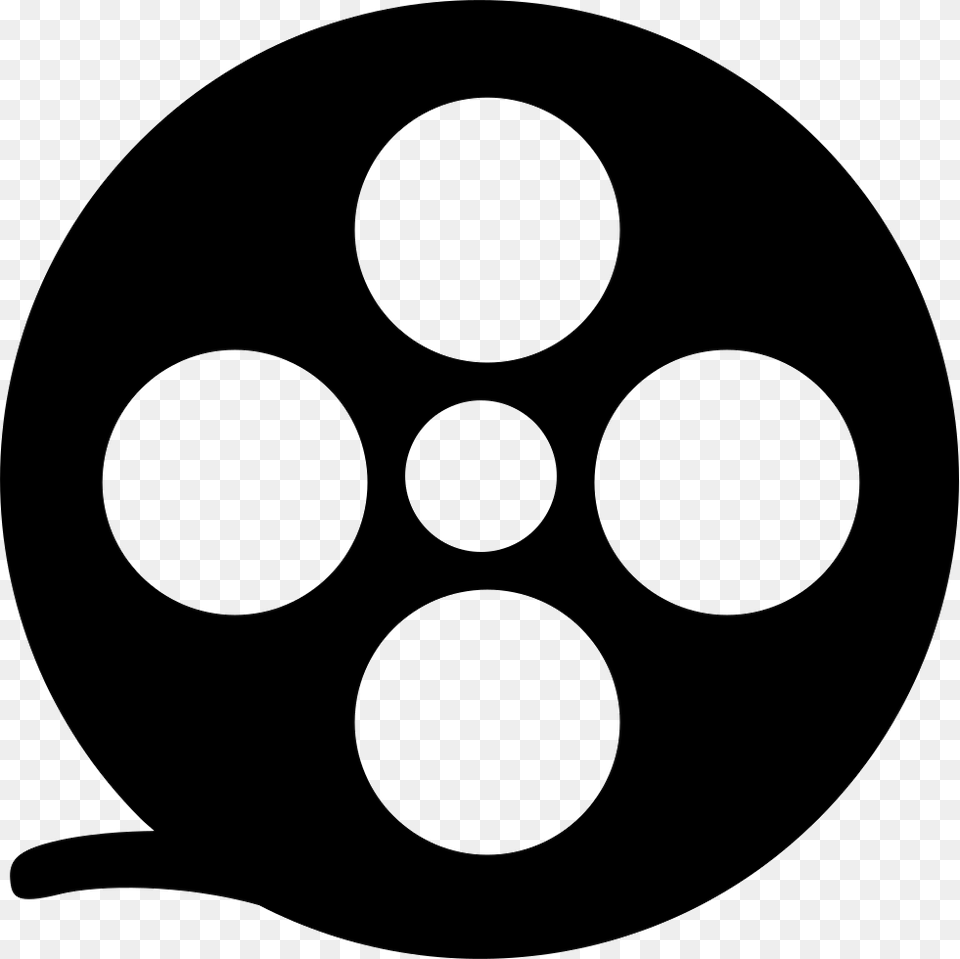 Movie Ticket Circle, Reel, Stencil, Disk Free Png