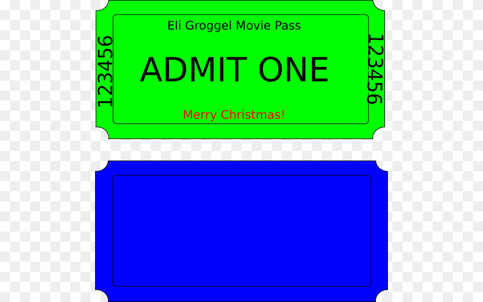 Movie Ticket Clip Art At Clkercom Vector Clip Art, Paper, Text Free Png Download