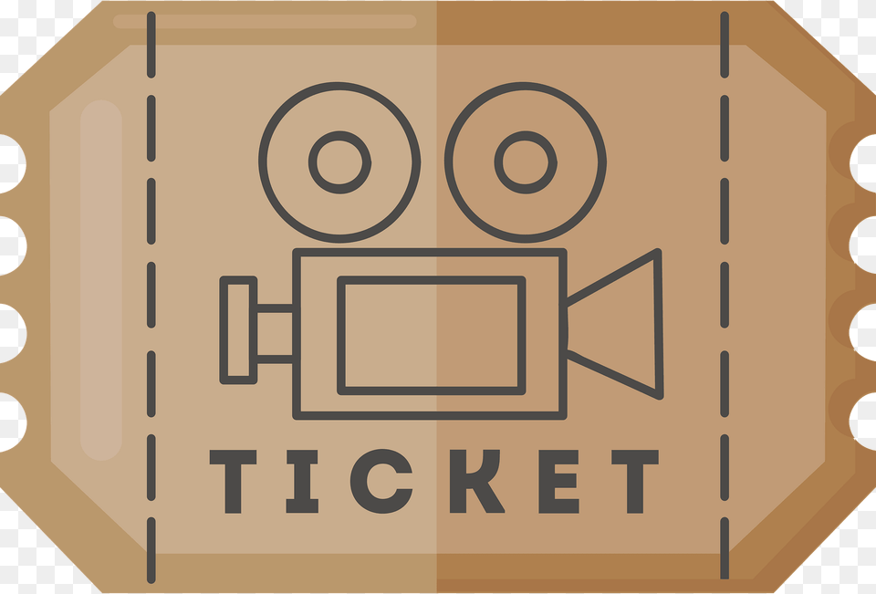 Movie Ticket Clipart, Text, Paper Png