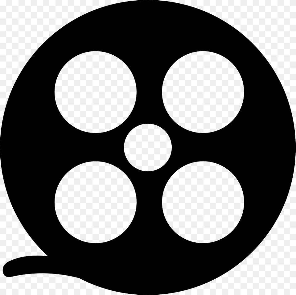 Movie Ticket Comments 4chan Logo White, Reel, Stencil, Disk Free Transparent Png