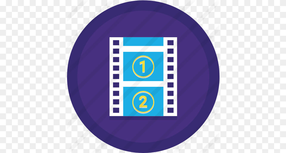 Movie Tickets Cinema Icons Avenue Of Stars, Purple, Sphere, Disk Free Transparent Png