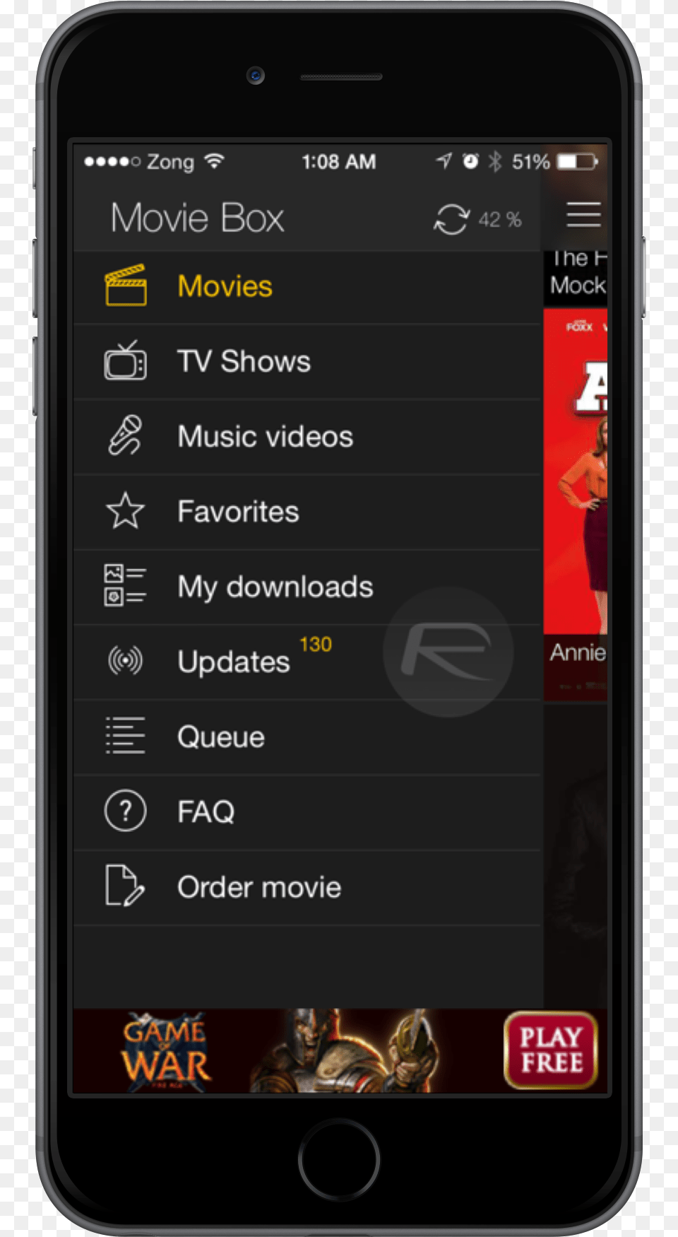 Moviebox Iphone6 Movie Box Iphone, Electronics, Mobile Phone, Phone, Person Png Image