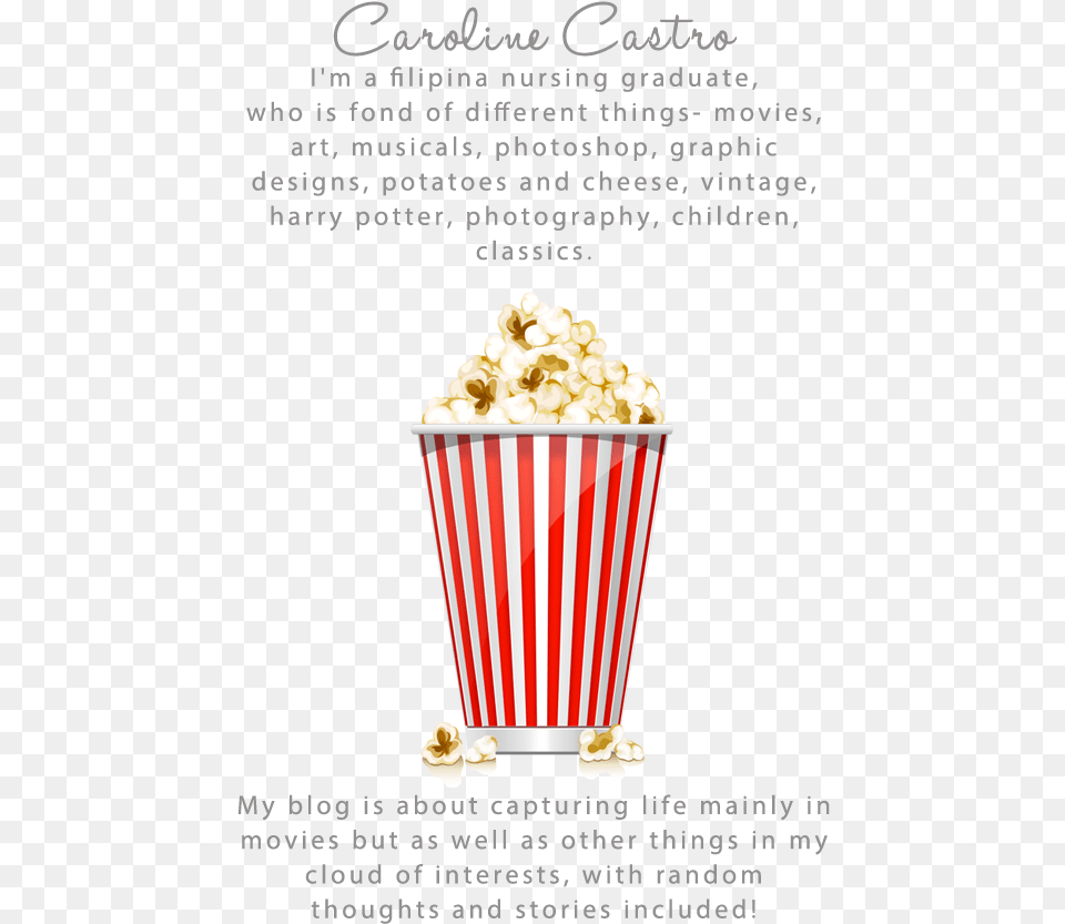 Movies And My Stories Popcorn Vector, Food, Snack Free Png Download