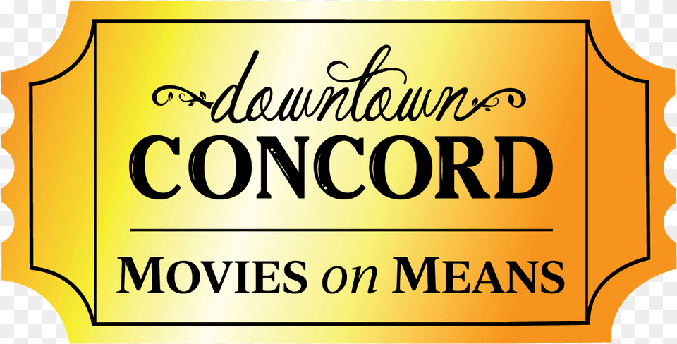 Movies On Means, Paper, Text, Ticket Free Png Download
