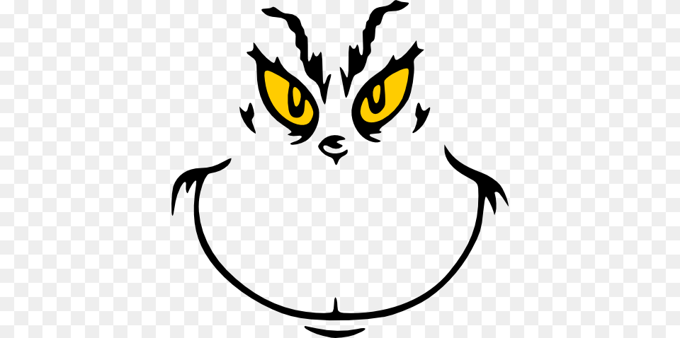 Movies Personal Use Copy Of Grinch Face, Stencil, Hardware, Electronics, Bird Free Png
