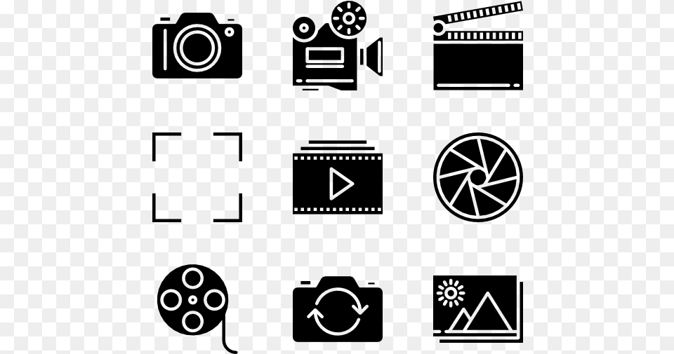 Movies Vector Watch Movie Icon Film Reel, Gray Png