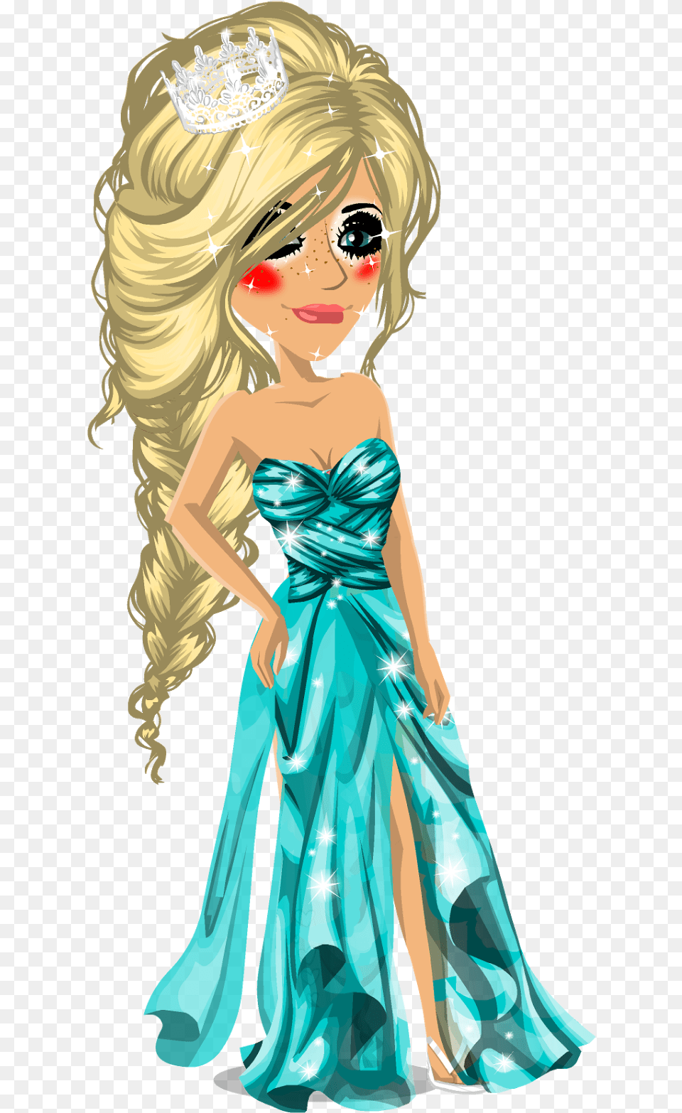 Moviestarplanet Elsa, Adult, Wedding, Person, Gown Png