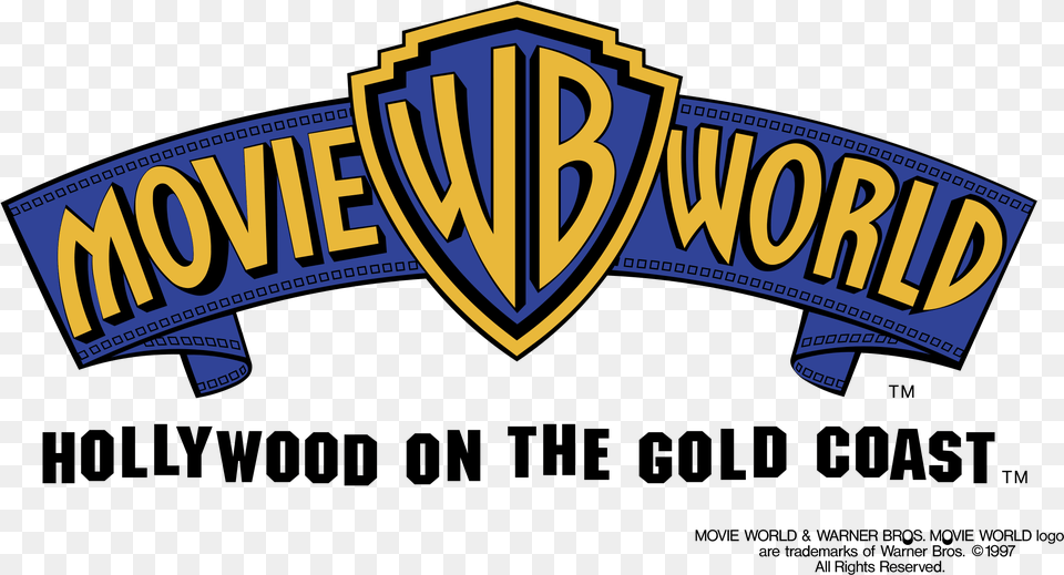 Movieworld Logo Transparent Svg Movie World Gold Coast Logo, Badge, Symbol, Emblem, Dynamite Free Png Download